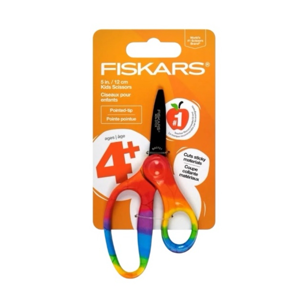 Fiskars Colorful Rainbow Kids Scissors - Picture 9 of 9